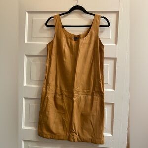Vince Leather Dress